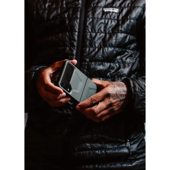 Cover Samsung Z Flip 3 Civilian Protection Case Uag - olive
